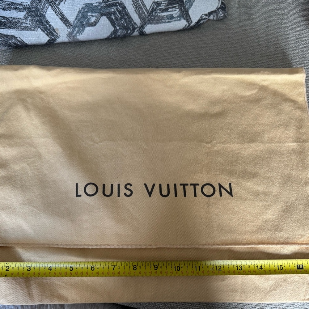 Louis Vuitton Cream Dust Bag